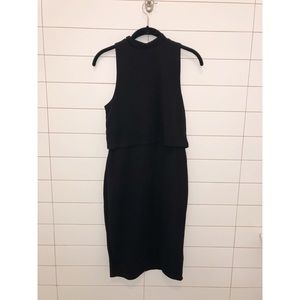 Black work dress